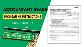 Michigan W4 Instructions: Part 1