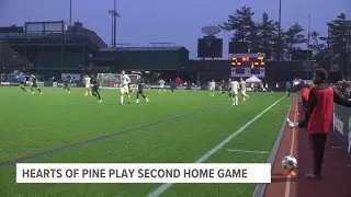 Portland Hearts of Pine play second home game