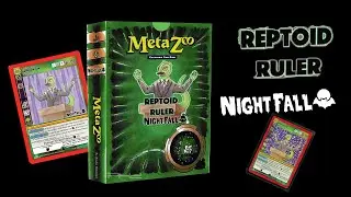 Metazoo Reptoid Ruler Nightfall Theme Deck Opening - Stream VOD
