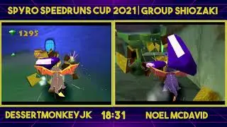 Spyro Speedruns Cup 2021 | Group Shiozaki | DessertMonkeyJK vs. Noel McDavid