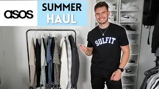 HUGE ASOS Men's Clothing Haul & Try-On | Summer Outfit Idea's 2022