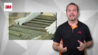 Disco 3M 982C Cubitron&trade;II vs Disco fibra comum   Video comparativo