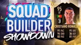 FIFA 19 SQUAD BUILDER SHOWDOWN!!! INFORM CRISTIANO RONALDO!!! 95 Rated CR7 SBSD