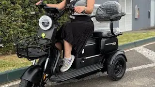 Triciclo para dois adultos | Barato Direto da Montadora Review do Pancho 1000W | Valor no comentário