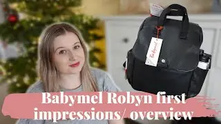 BABYMEL ROBYN CHANGING BAG OVERVIEW |  _MrsTino