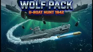 WOLF PACK U Boat Hunt in the Atlantic  LEGO WW2 Animation