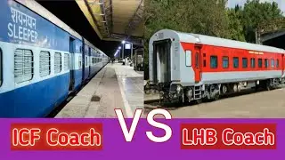 icf coaches vs lhb coaches difference blue coach red coach