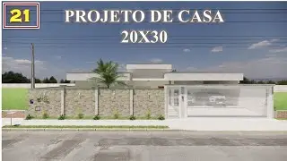 Projeto de Casa 20x30.