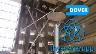 𝐀𝐖𝐄𝐒𝐎𝐌𝐄 ThyssenKrupp Traction Scenic Elevators, Bell Trinity Square, Downtown Toronto