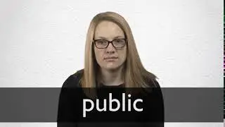 How to pronounce PUBLIC in British English