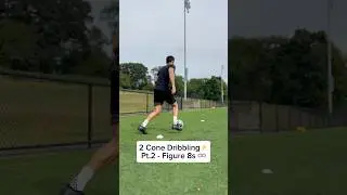 2 Cone Dribbling - Pt.2 Figure 8🔥⚡️​⁠@hgorskie