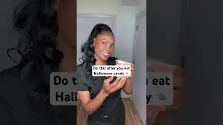 Всегда поддерживайте отличную гигиену полости рта #halloweenwithshorts