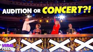 Rock Bands Turn Auditions into SOLD OUT Concerts on Got Talent!