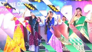 VISASTA-2k24 Year Data Science Dance Performance  #AadityaDegreeCollegeDirusumarruRoad BHIMAVARAM -1