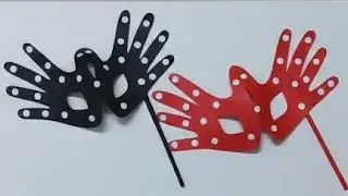 How to Make New Year Party Mask at Home || Easy New Year Party Mask || Diy New Year Party Mask