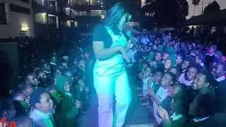 SIZE 8 POWERFUL PERFORMANCE AT GITWE GIRLS!!