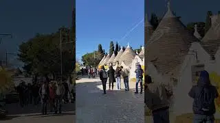 A habarcs n&eacute;lk&uuml;li h&aacute;zak. 🇮🇹 #Alberobello #Olaszorsz&aacute;g #ad&oacute;csal&aacute;s #2025