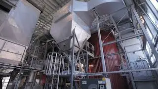 Water heating biomass boiler plant in Latvia | AXIS Tech