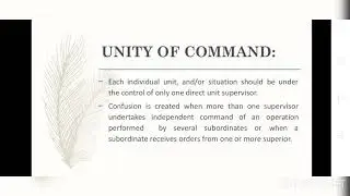 PRINCIPLES OF POLICE ORGANIZATION| LEA 1