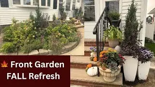 ✨ Front Garden & Entrance Refresh | Autumn Ready!