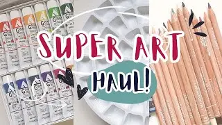 HAUL de Compras / UNBOXING Material de arte. Arte 21 online. Arte miranda.