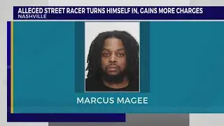 Wanted street racing suspect shows up to turn himself in with guns, drugs in car, Nashville police s