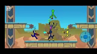 Solo pake basoka vs 3 cpu hard di duelit stikman 