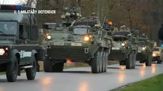 Russia Shocked ! U.S - NATO Weapons Convoy Crosses Poland – Ukraine Border