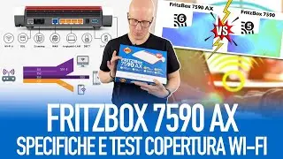 FritzBox 7590 AX: specifiche e test di copertura del router Wi-Fi 6 top di gamma di AVM!