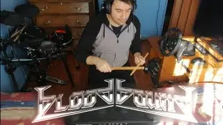 Bloodbound - Stormborn (Drum cover Yamaha DD75)