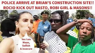 BREAKING NEWS!!! POLICE INVADE BRIAN'S CONSTRUCTION SITE// ROCIO KICKS OUT YOUTUBERS AROUND MARWA!!!