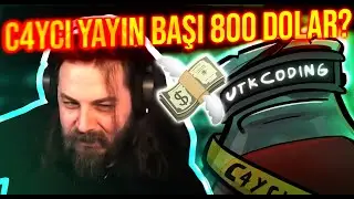 C4YCİ YAYIN BAŞI PARA ALIYOR MU? C4YCI'YI UTKU MU TASARLADI?