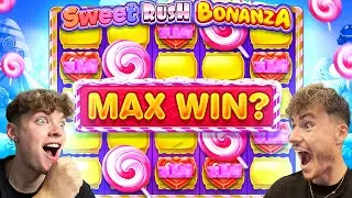 OUR MOST DEGEN SWEET RUSH BONANZA SESSION&hellip; (INSANE)