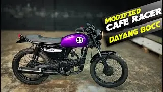 DAYANG 80CC BIKE MODIFIED TO CAFE RACER IN BANGLADESH @BikeParlour