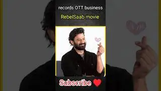 OTT deals బారీగా జరిగింది #Rajasaab #flopmovie