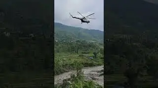 Trishuli ma faseko 2 Jana lai Nepal army helicopter le Udar gariyo #tejas #militaryexercise #barak