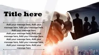 How to create a stunning PowerPoint title slide