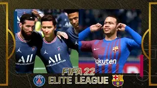 FIFA 22 Elite League | Paris Saint-Germain vs FC Barcelona