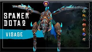 Spamer Visage Pro GamePlay Dota 2