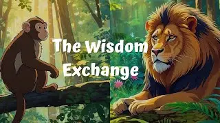 The Wisdom Exchange: A Conversation Between a Monkey and a Lion
