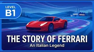 Learn English Through Story Level B1 | Ferrari | Graded Reader & Audiobook