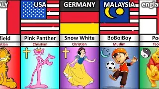 Cartoon Characters Religion From Different Countries