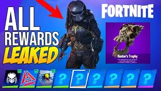 Fortnite ALL PREDATOR REWARDS LEAKED?! 
