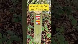Wandelroute Fort van Steendorp. Mooie route om eens te lopen! #wandelroute #wandeling #steendorp
