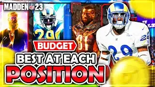 BEST *BUDGET* CARDS AT EACH POSITION in Madden 23 Ultimate Team
