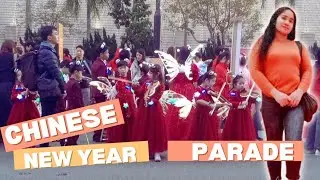 CHINESE NEW YEAR PARADE AT TSIM SHA TSUI HONGKONG