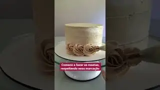como fazer rosetas perfeitas 🥰