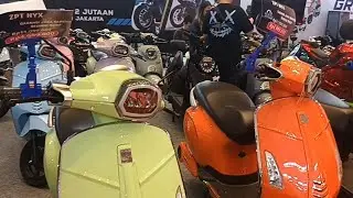 many E-BIKE at IIMS 2024 #ebike #motorlistrik #iims#pameran #electricbike 