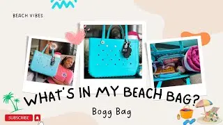 What’s In My Beach Bag? 🏝️Bogg Bag☀️🌊🏖️