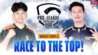 [NP] 2022 PMPL South Asia Fall Split | Week 1 Day 2 | Race to the Top